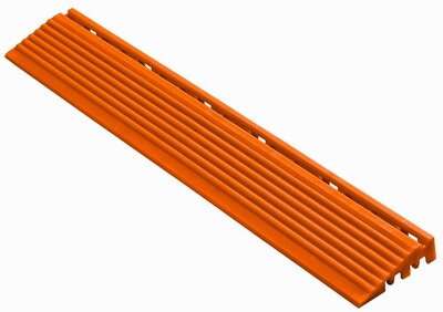 Anfahrrampe gerade für 18 mm Klickfliesen Anfahrrampe gerade für 18 mm Klickfliesen
