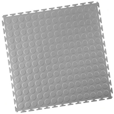 Kunststoff Klickfliese, Noppen, PaviLock, Grau Kunststoff Klickfliese, Noppen, PaviLock, Grau