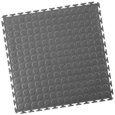 Kunststoff Klickfliese, Noppen, PaviLock, Dunkelgrau Kunststoff Klickfliese, Noppen, PaviLock, Dunkelgrau
