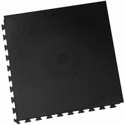 Pvc Klickfliese 10 mm, wasserdicht, BoClip, Schwarz Pvc Klickfliese 10 mm, wasserdicht, BoClip, Schwarz
