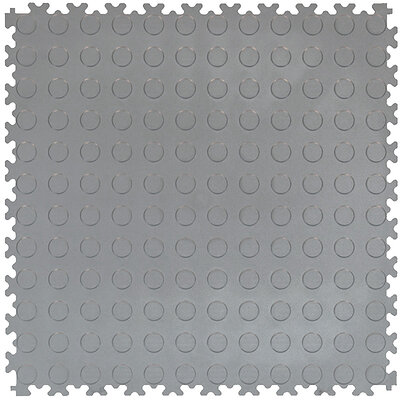 PVC Klickfliese Noppen 7 mm BoSepta Hellgrau